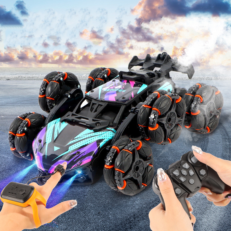 Rc Hobby World - Six Wheels Dual RC Car Toy