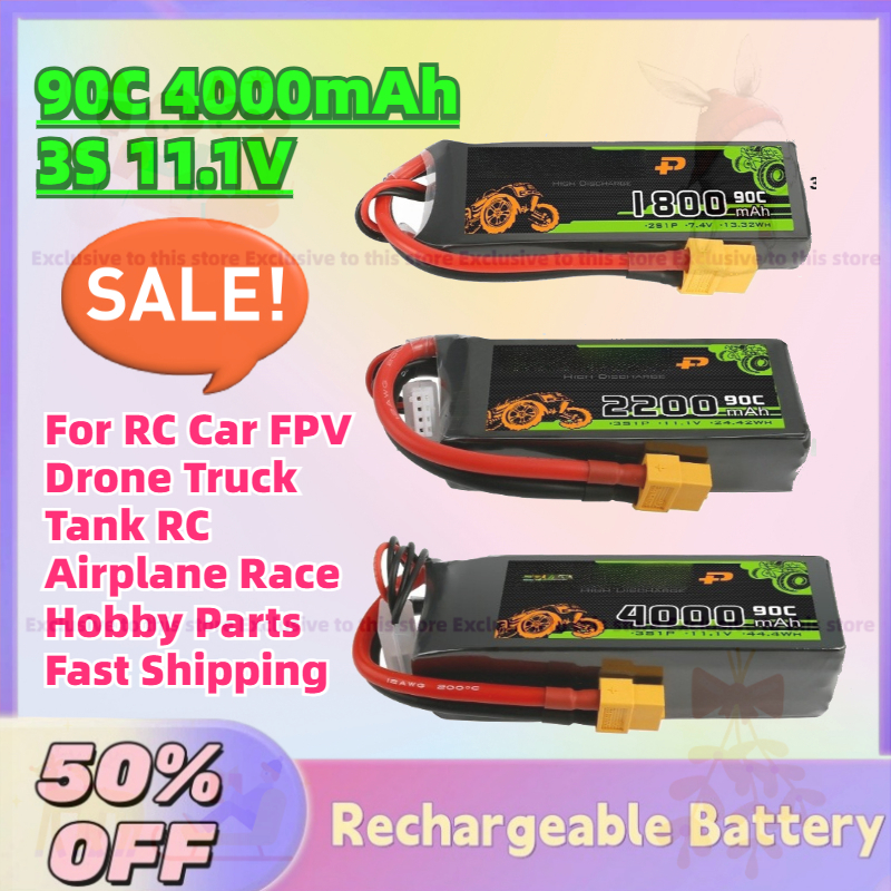 Hobby Quality Rc Cars - High-Quality New 90C 4000mAh 3S 11.1V