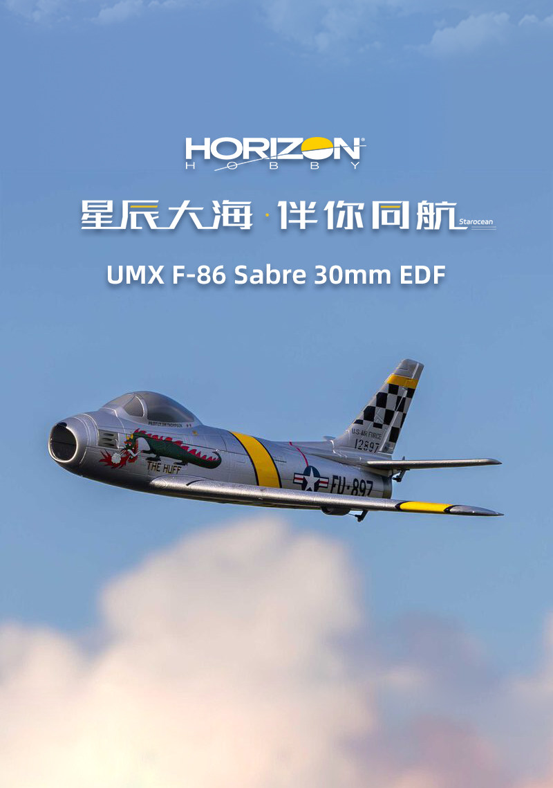Horizon Hobby UMX F86 Sabre 30 – Rc Jet Horizon Hobby recenzja i cena