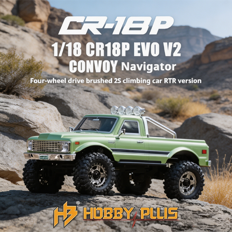 HOBBYPLUS 1/18 scale CR18P EVO – Rc Hobby Plus recenzja i cena