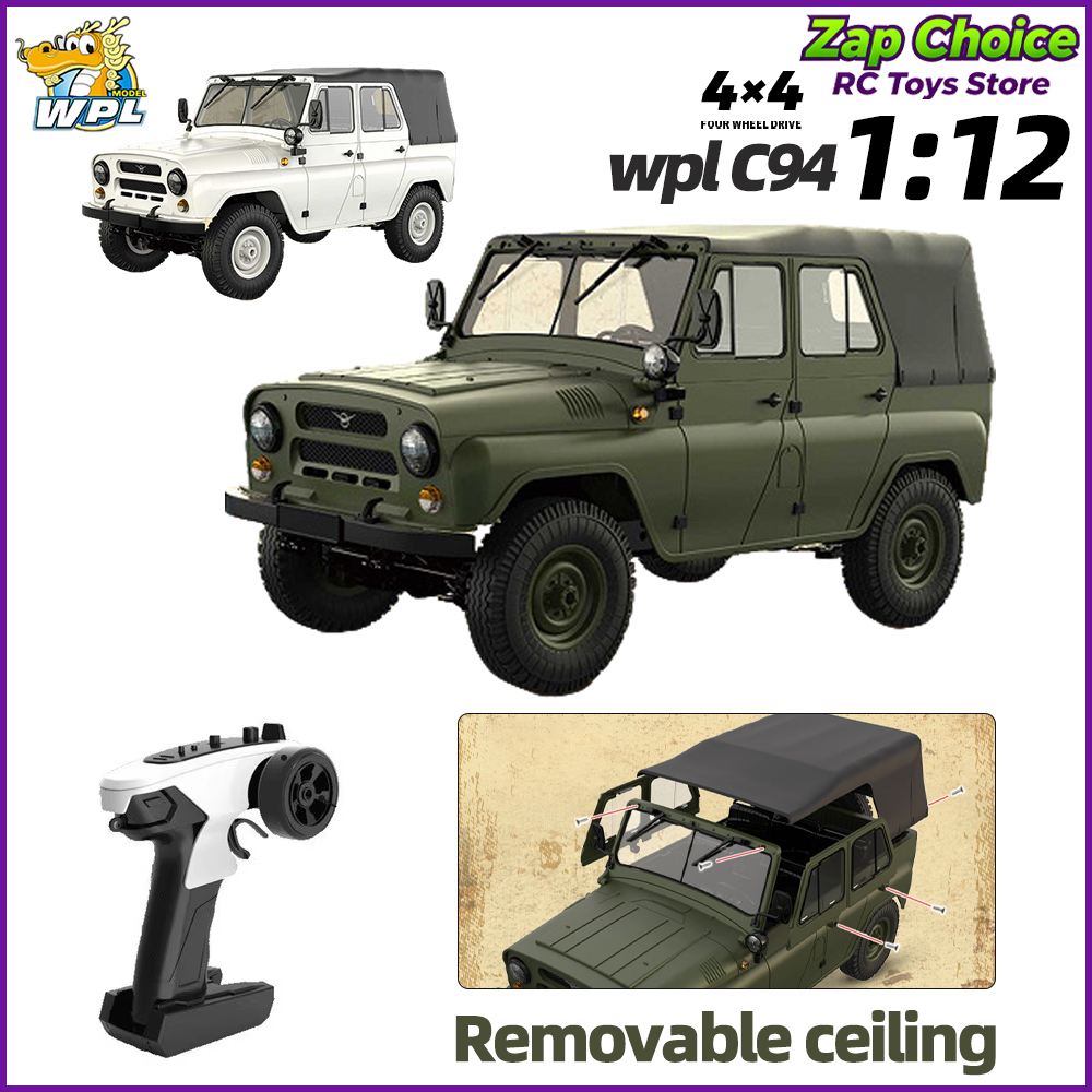 WPL C94 1/12 Scale 4WD Electri – Rc Hobby World recenzja i cena